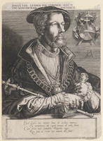 KG 02548
<br/>
Portret Jan van Leiden (Johan Beuckelsz.)
<br/>
<em>Aldegrever, Heinrich (1502 - 1555/61) - kopie naar</em>